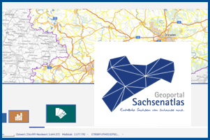 Vorschaubild Geoportal Sachsenatlas
