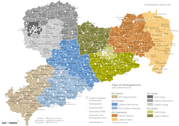 Vorschaubild Karte Rettungsdienst