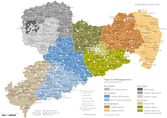 Vorschaubild Karte Rettungsdienst