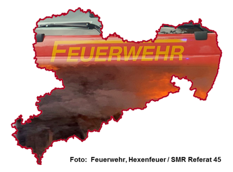 Vorschaubild zum Thema Feuerwehr; Feuerwehr und Hexenfeuer