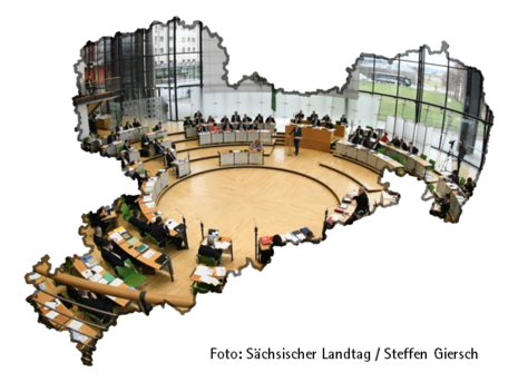 Vorschaubild zum Thema Wahlkreise; Sächsischer Landtag Plenarsitzung 